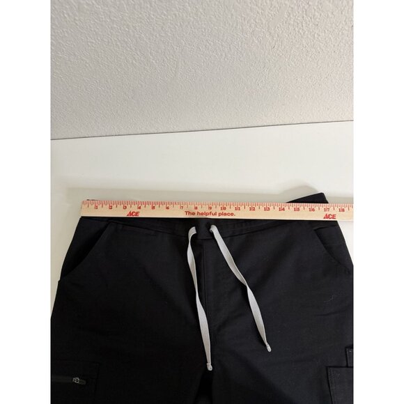 FIGS Scrub Set Women's size L Casma Top Yola Pants Black 2 pc - Picture 13 of 13